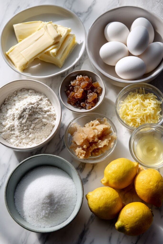 Martha Stewart Lemon Ginger Bundt Cake