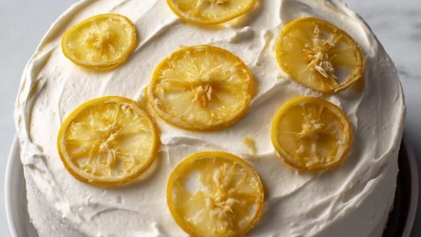 Martha Stewart Lemon Layer Cake