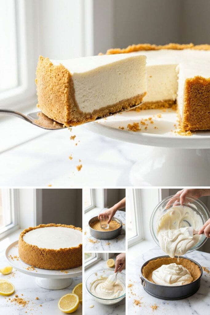 Martha Stewart No-Bake Cheesecake Recipe