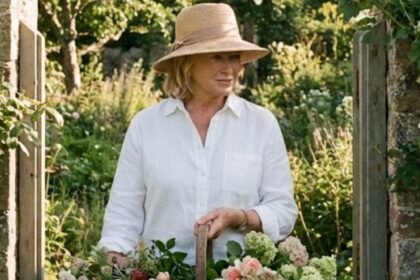 Martha Stewart outfit aesthetic classic garden style