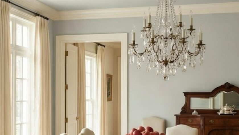 Martha Stewart dining room aesthetic formal interior