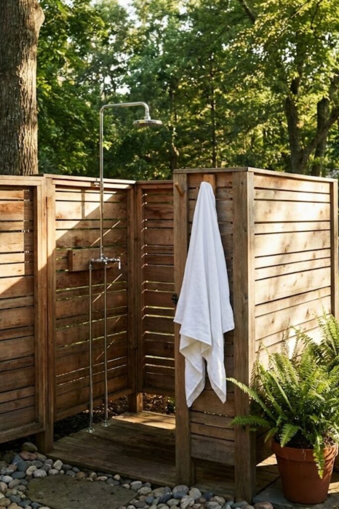 The Outdoor Shower