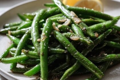 Martha Stewart 10 Minute Green Beans Recipe