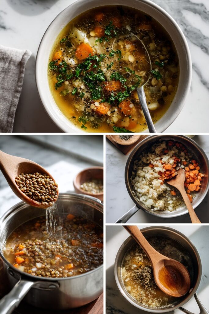 Martha Stewart 15 Minute Lentil Soup Recipe