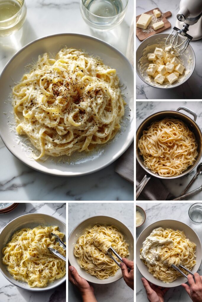 Martha Stewart 3 Ingredient Fettuccine Alfredo Recipe