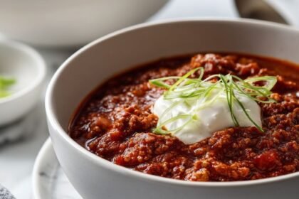 Martha Stewart 30 Minute Chili Recipe