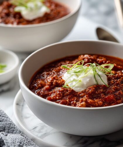 Martha Stewart 30 Minute Chili Recipe