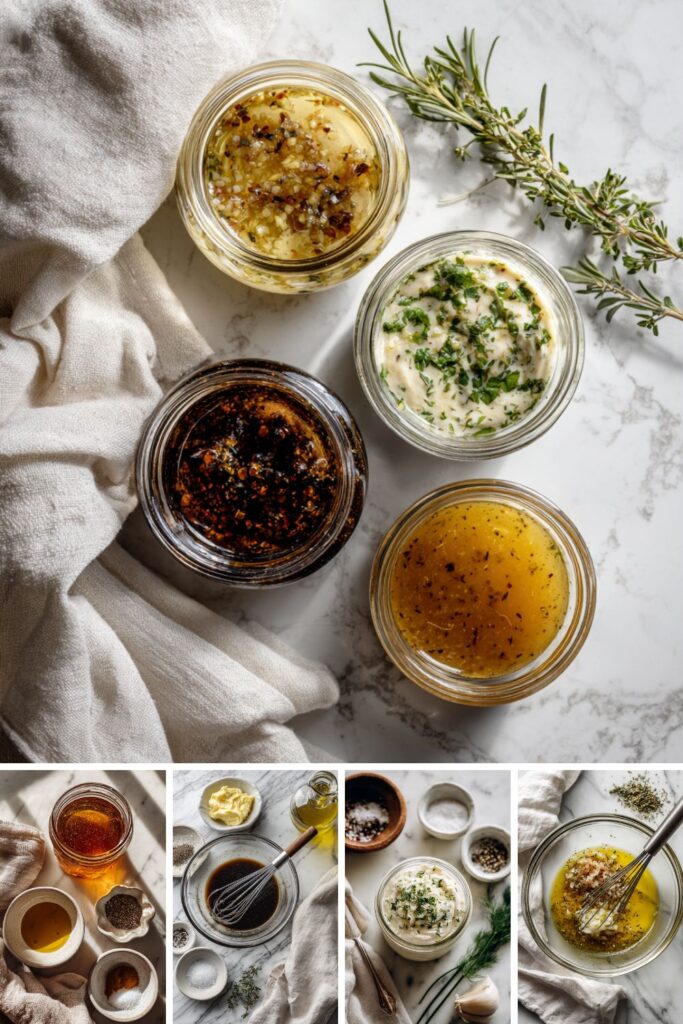 Martha Stewart 4 Easy Salad Dressings Recipe