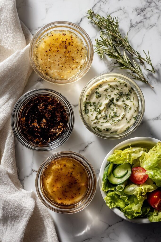Martha Stewart 4 Easy Salad Dressings Recipe