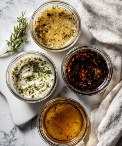 Martha Stewart 4 Easy Salad Dressings Recipe