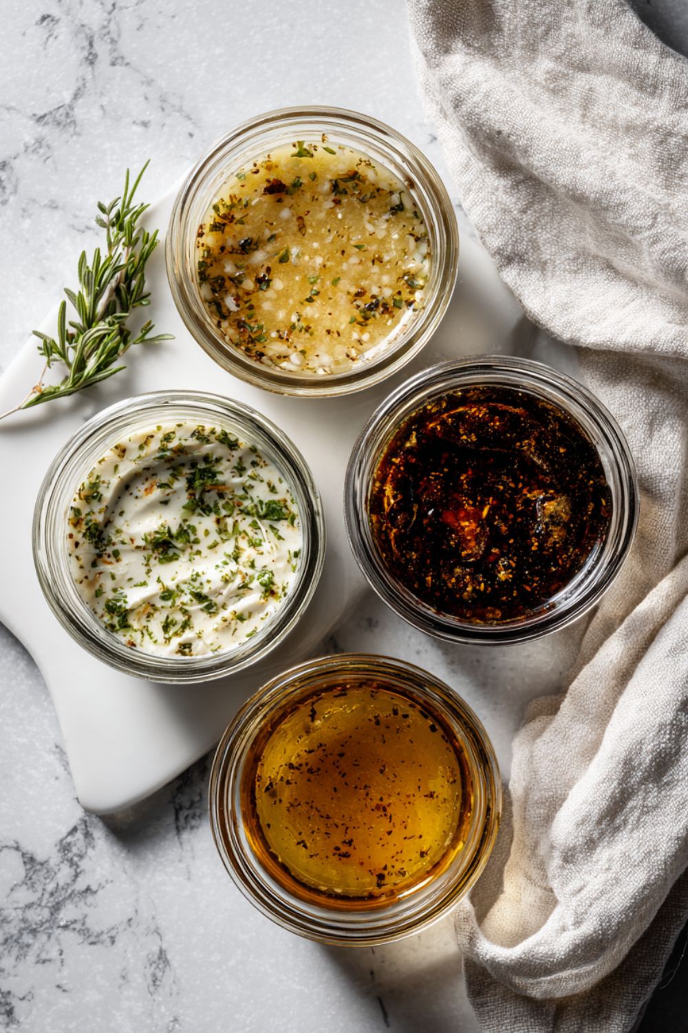 Martha Stewart 4 Easy Salad Dressings