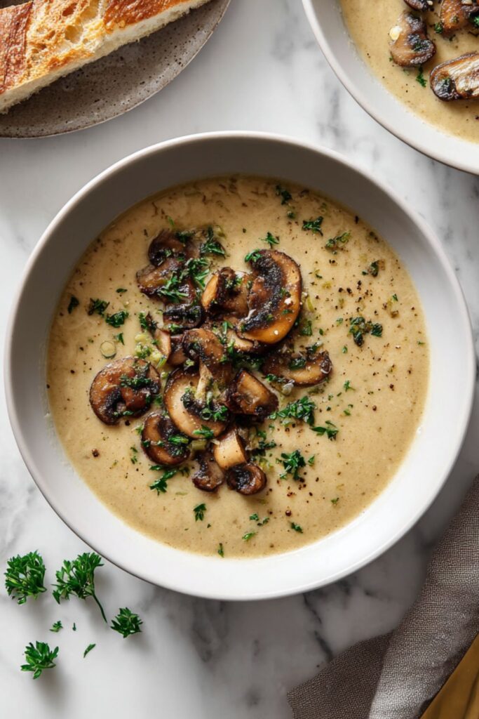 Martha Stewart French Mushroom Soup Recipe