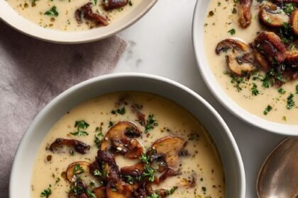 Martha Stewart French Mushroom Soup Recipe