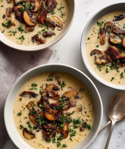 Martha Stewart French Mushroom Soup Recipe