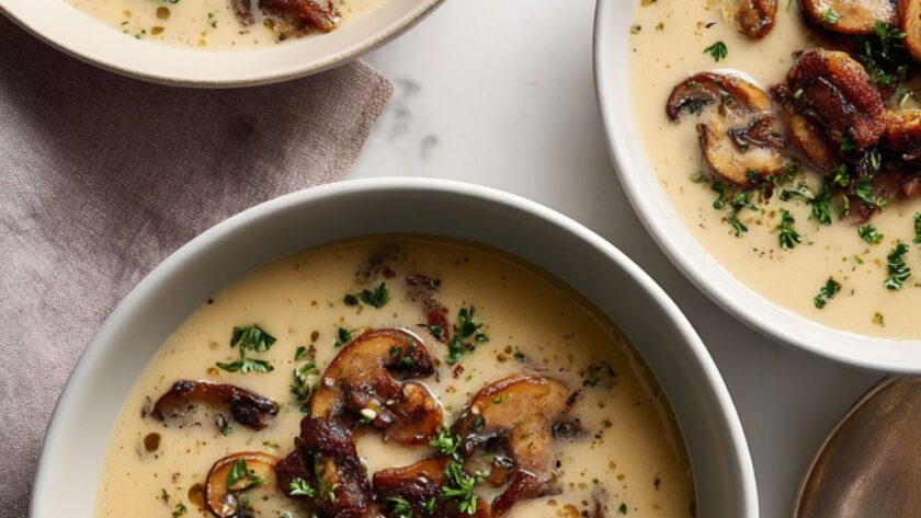 Martha Stewart French Mushroom Soup Recipe