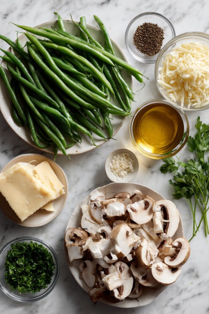 Martha Stewart Green Beans With Gruyere Recipe