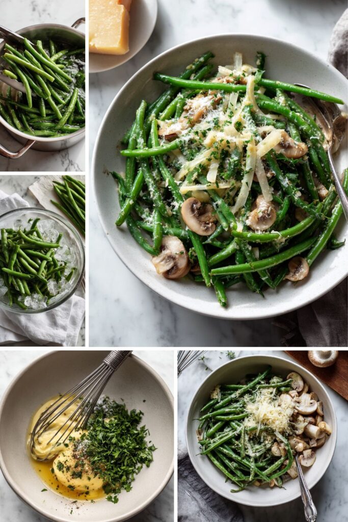 Martha Stewart Green Beans With Gruyere Recipe
