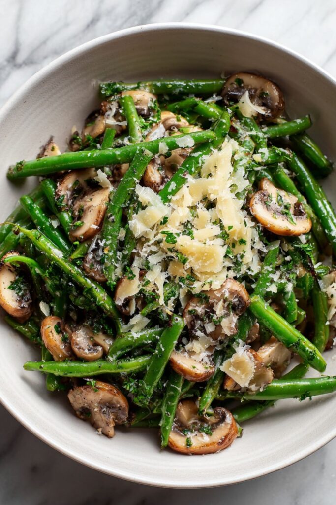 Martha Stewart Green Beans with Gruyere Recipe