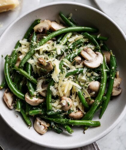 Martha Stewart Green Beans With Gruyere Recipe
