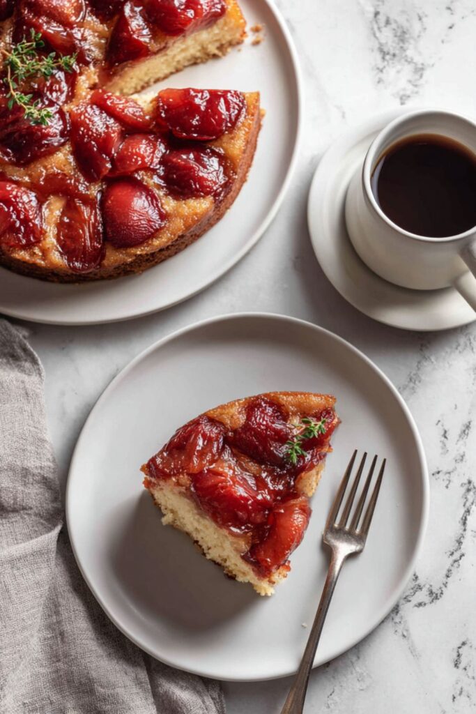 Martha Stewart Plum Upside Down Cake Recipe
