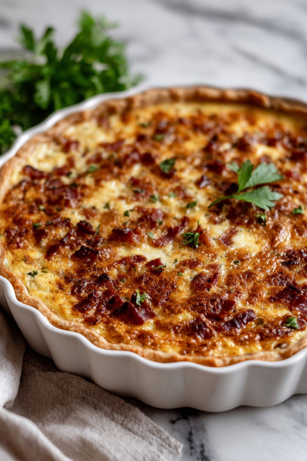 Martha Stewart Bacon and Cheese Quiche Recipe