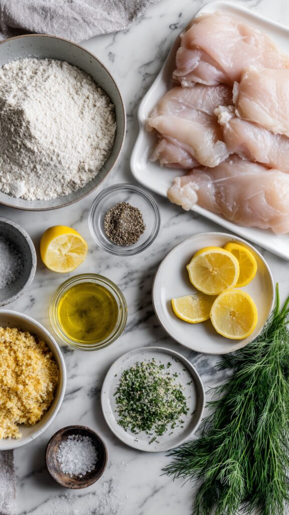 Martha Stewart Chicken Schnitzel Dill And Sesame Recipe