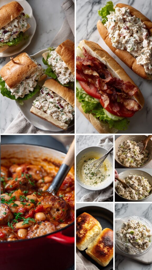 Martha Stewart Chicken Salad Club Roll Recipe