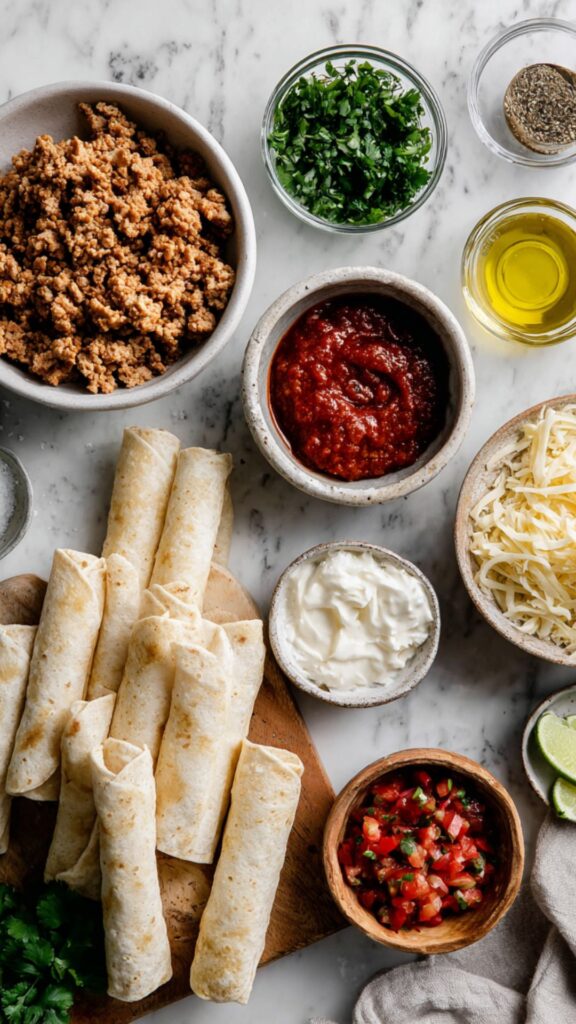 Martha Stewart Crispy Baked Chicken Flautas Recipe