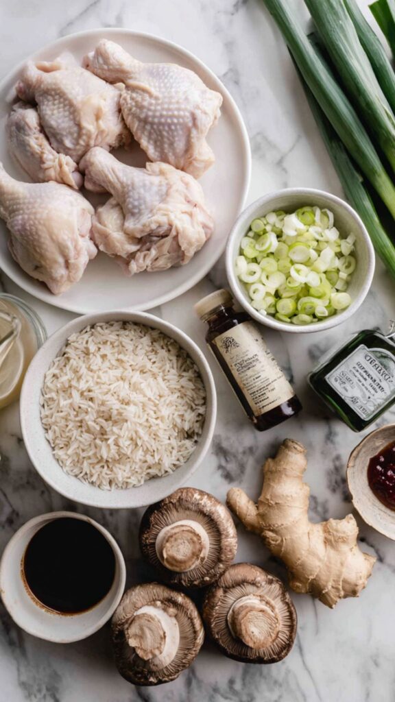 Martha Stewart Chicken And Mushroom Congee Recipe