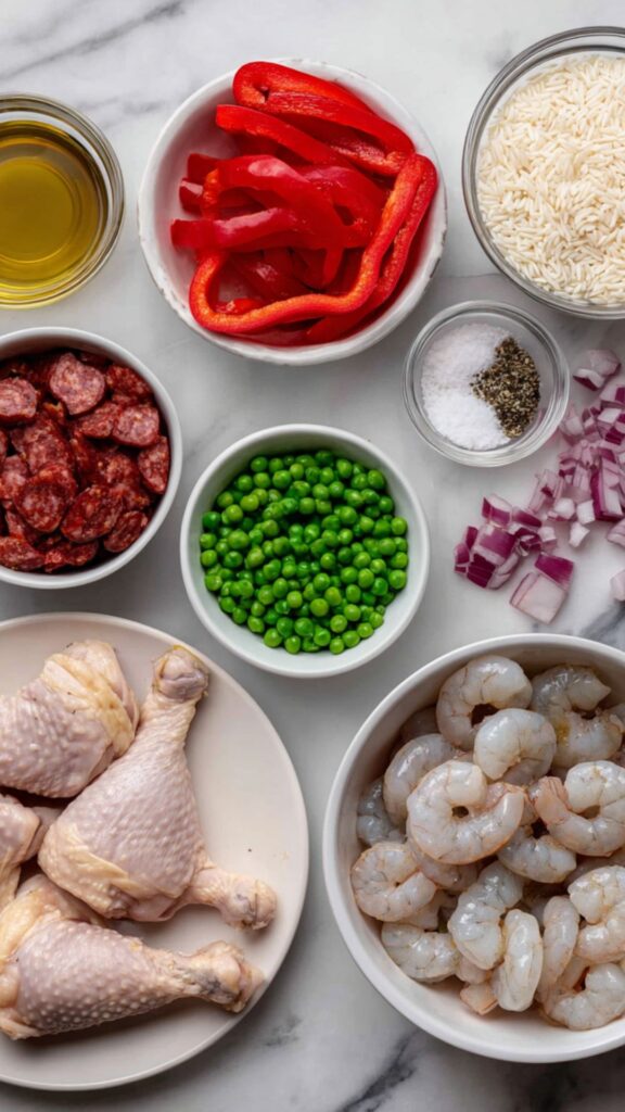 Martha Stewart Chicken And Shrimp Paella Recipe