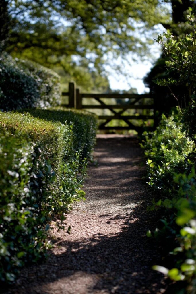 10. A Garden Path in Soft Focus