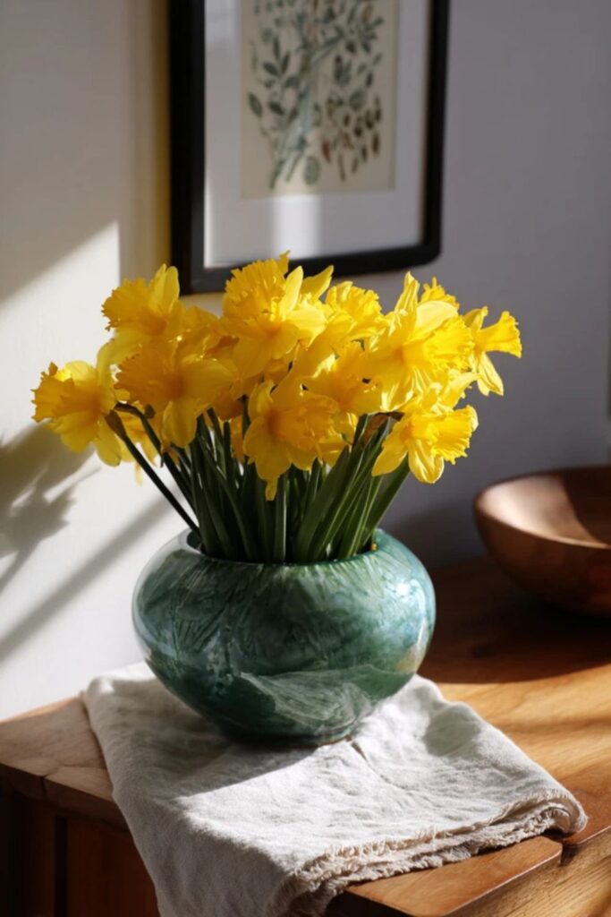 10. Daffodils by the Dozen on Every Surface