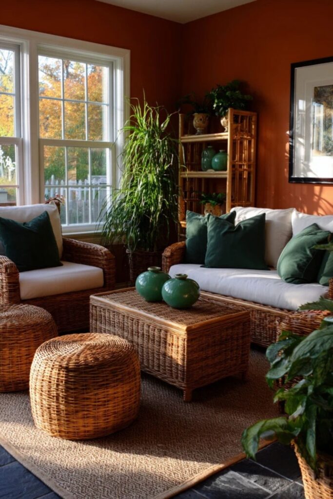 The Lily Pond Lane Orange Room