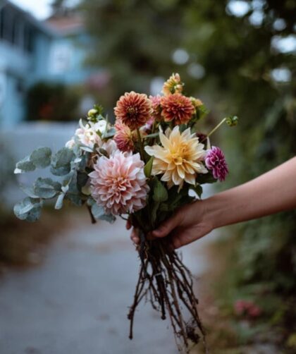 Fresh Flowers from the Garden, Not the Shop