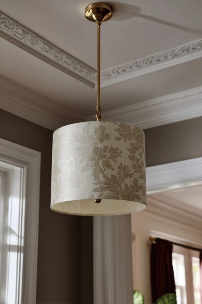  Wallpaper as Ceiling Treatment