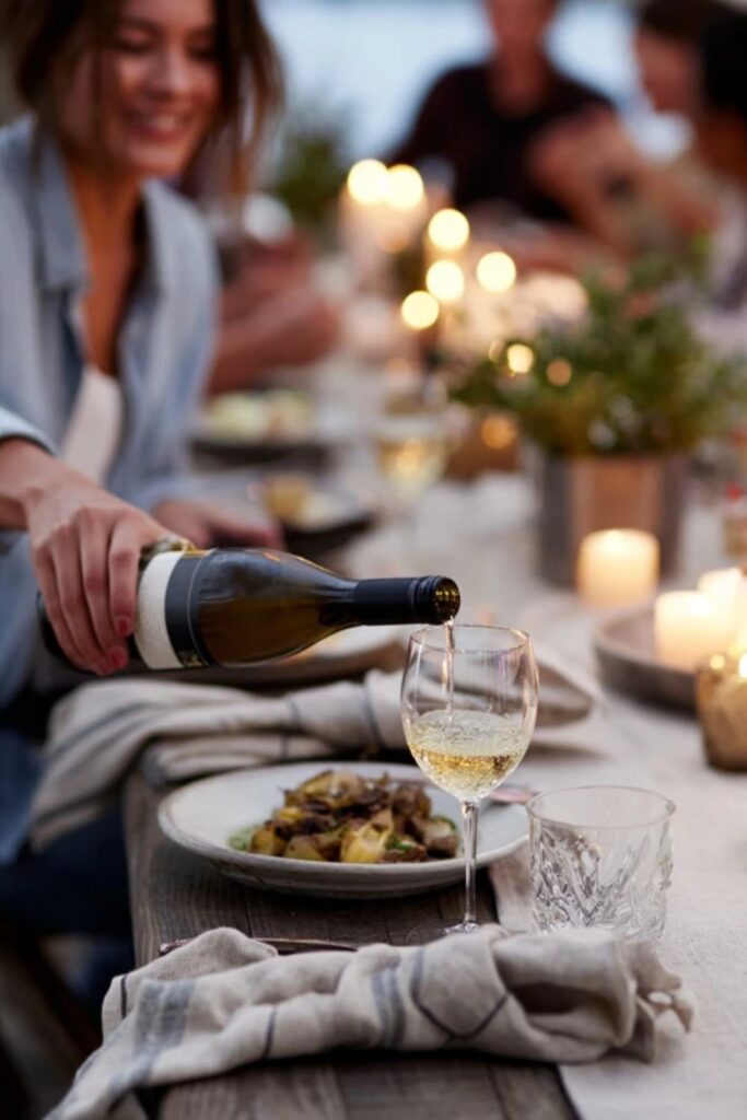 The Host Who Sits Down First