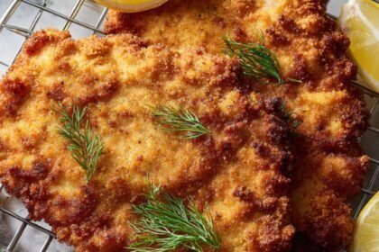 Martha Stewart Chicken Schnitzel Dill And Sesame Recipe