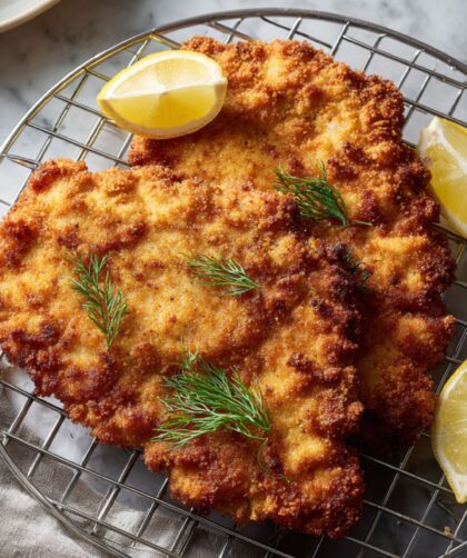 Martha Stewart Chicken Schnitzel Dill And Sesame Recipe