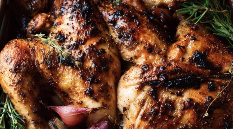 Martha Stewart Grilled Spatchcocked Chicken Recipe