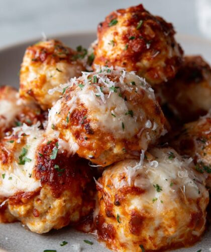 Martha Stewart Chicken Parm Meatballs Recipe