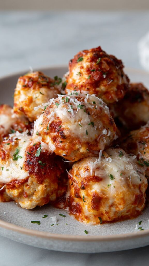 Martha Stewart Chicken Parm Meatballs Recipe