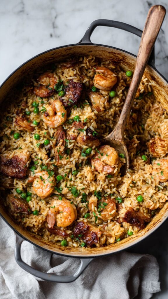 Martha Stewart Chicken And Shrimp Paella Recipe
