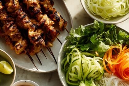 Martha Stewart Cashew Chicken Kebabs Recipe