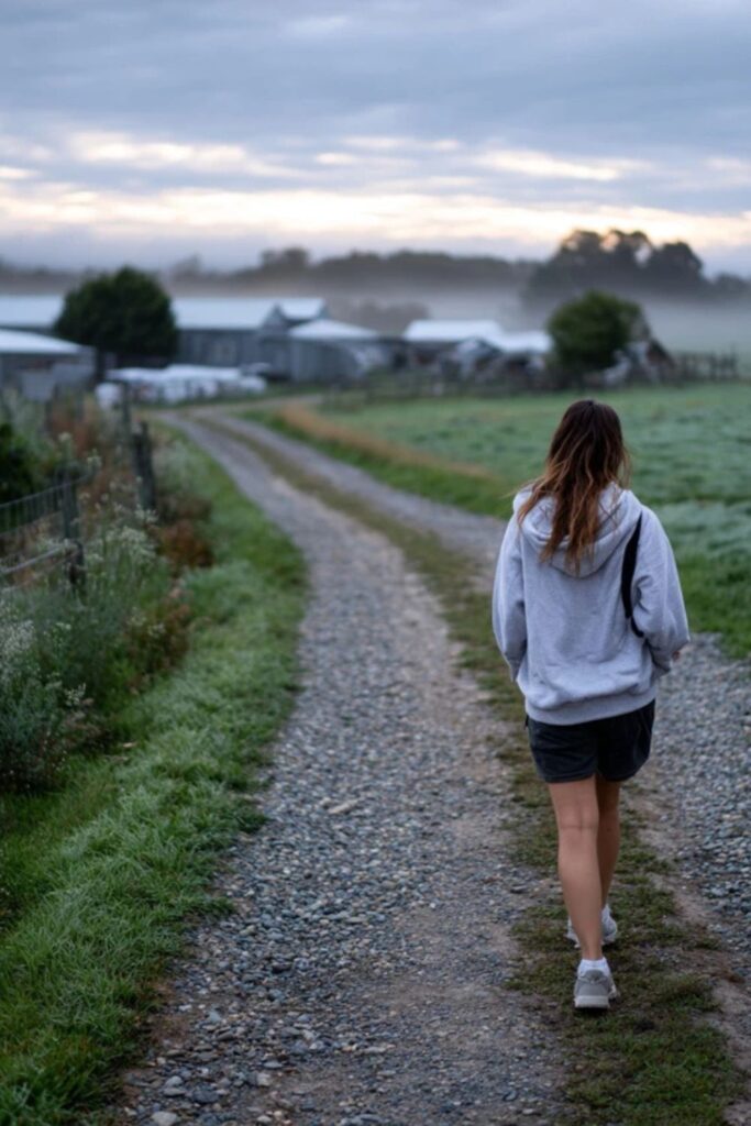 Walk the Property Before Breakfast