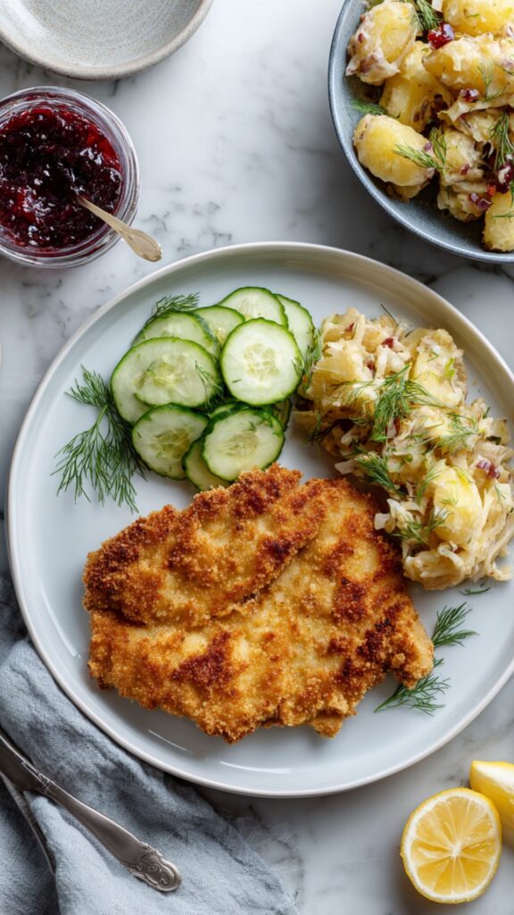 Martha Stewart Chicken Schnitzel Dill And Sesame Recipe