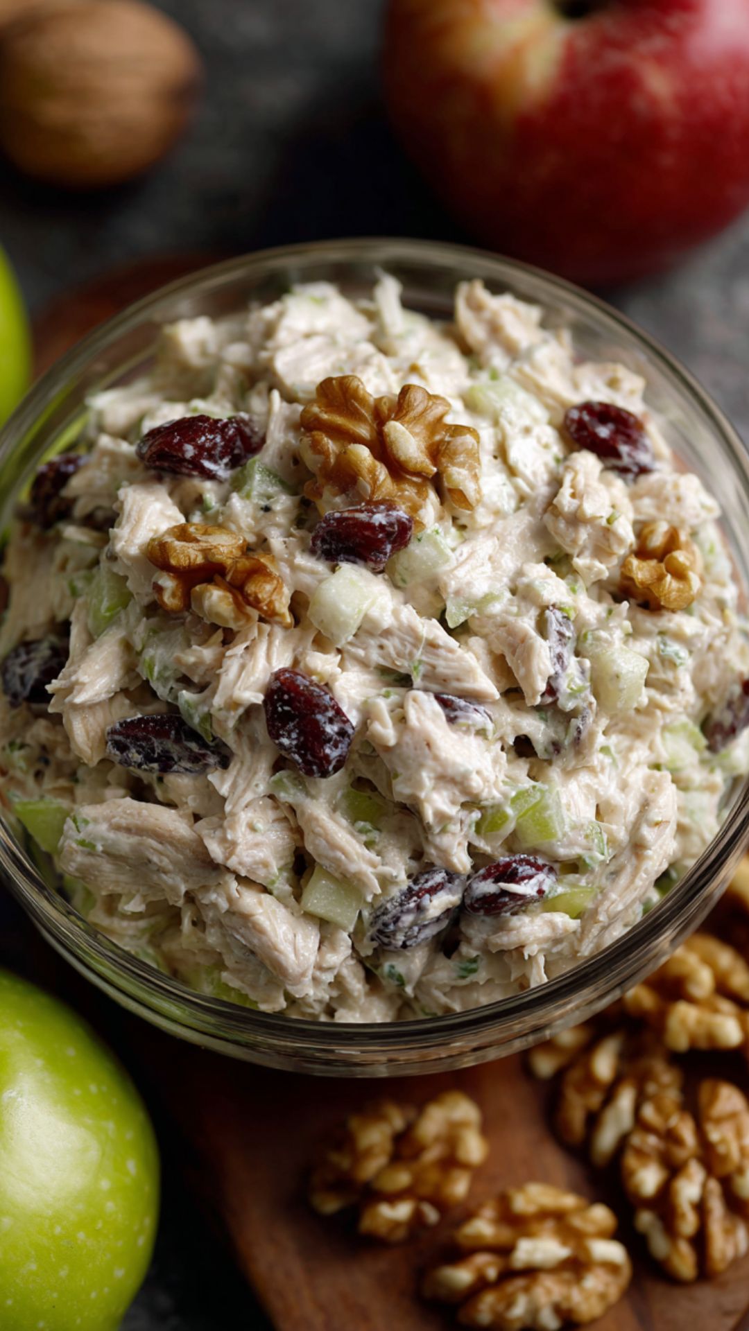 Chicken Salad with Apples and Walnuts