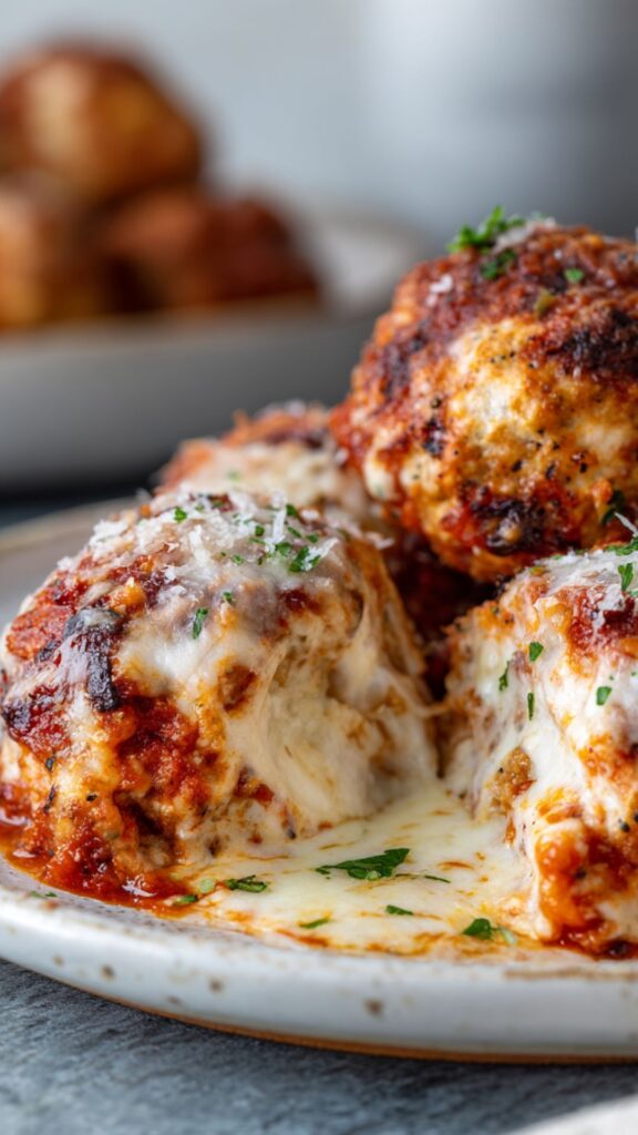 Martha Stewart Chicken Parm Meatballs Recipe