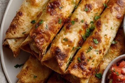 Martha Stewart Crispy Baked Chicken Flautas Recipe