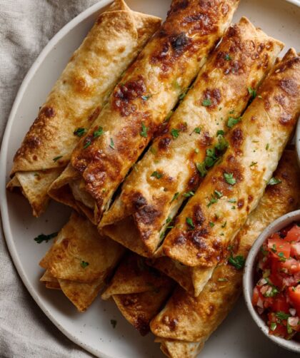 Martha Stewart Crispy Baked Chicken Flautas Recipe