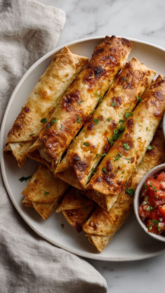 Martha Stewart Crispy Baked Chicken Flautas Recipe